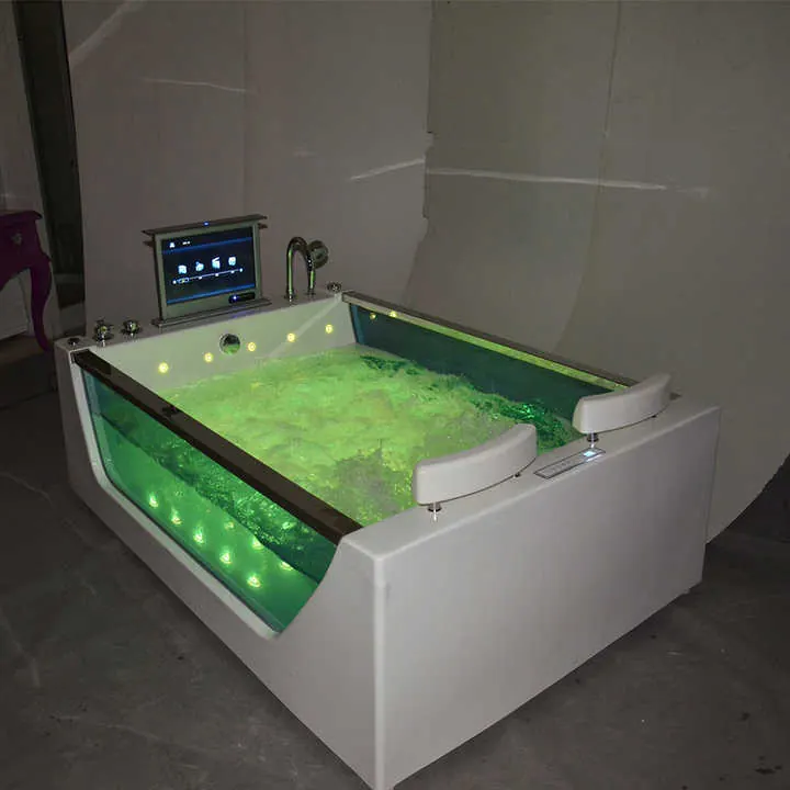 Customer whirlpool bathtub setup